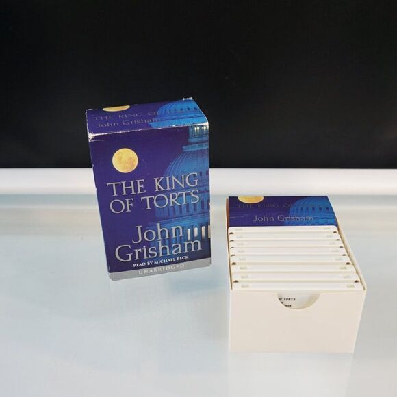 The King of Torts by John Grisham Audio Book On 8 Cassettes Commute Listening - Picture 5 of 7